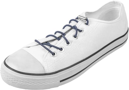 Elastische schoenveters | Draaisluiting | Verander je schoenen in instappers | Kleur: Donkerblauw