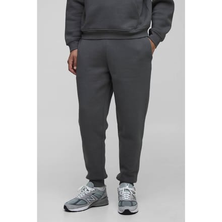 Essential Regular Fit Jogger | Charcoal | Size Medium