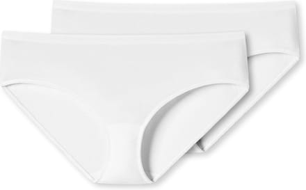 Schiesser Hipster 2-pack biologisch katoen wit - 95/5 Dames Onderbroek - weiss