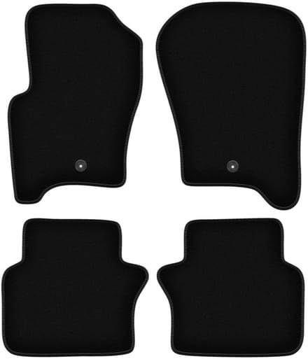 BASIC zwarte veloursmatten voor: Range Rover Sport I SUV (2005-2012)