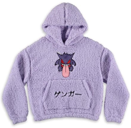 Pokémon - Gengar Teddy Hoodie/trui - XS - Paars
