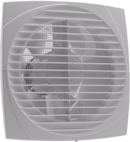 Badkamer-/ toiletventilator D 150 wit
