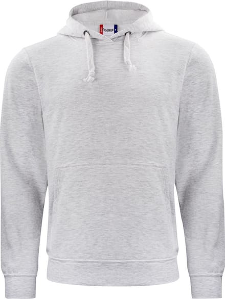 Clique Basic hoody Grijs Melange maat XS