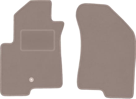 Beige voormatten voor: Jeep Compass MK49 SUV (2007-2017)