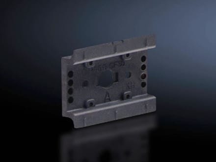 Rittal SV 9342.930 9342.930 DIN-rail OM-adapter Geperforeerd Polyamide 5 stuk(s)