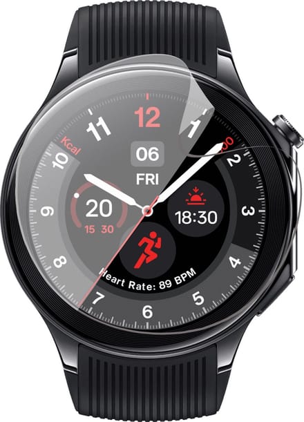 Screenprotector geschikt voor OnePlus Watch 2 - 1x FlexGuard Screen Protector