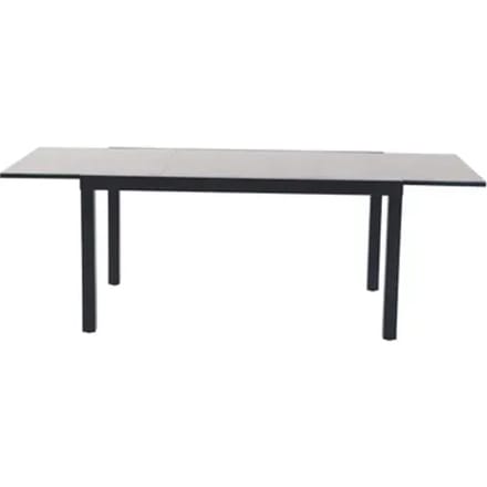 Central Park - Tuintafel - Andros - Aluminium/glas 146x94x75cm - Uitschuifbaar (tot 219cm)