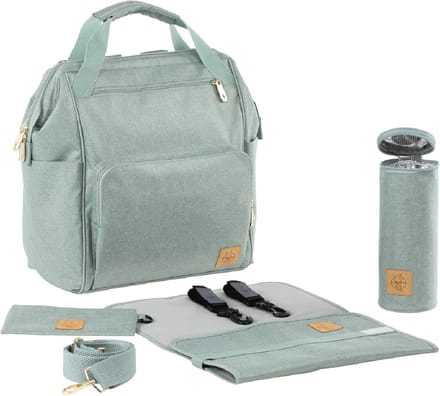 Duurzame Baby Wikkelrugzak met Wikkelaccessoires - Stijlvolle en Functionele Organiser