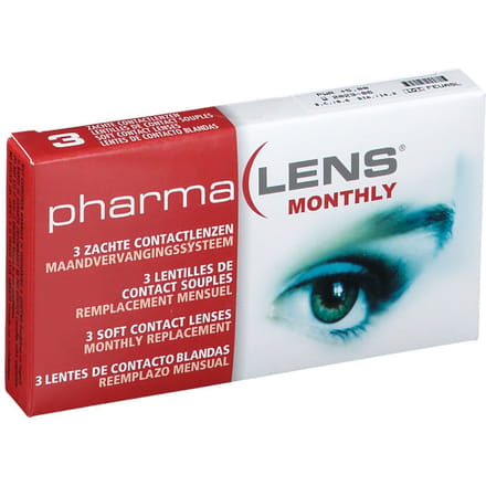 PharmaLens Maandlenzen +5.00 3 Contactlenzen
