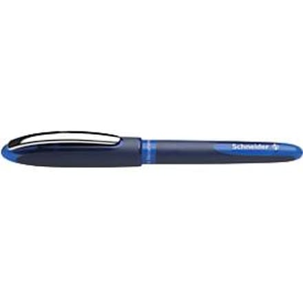 Schneider rollerball - One Business - schrijfbreedte 0,6mm - blauw - 10 stuks - S-183003-10