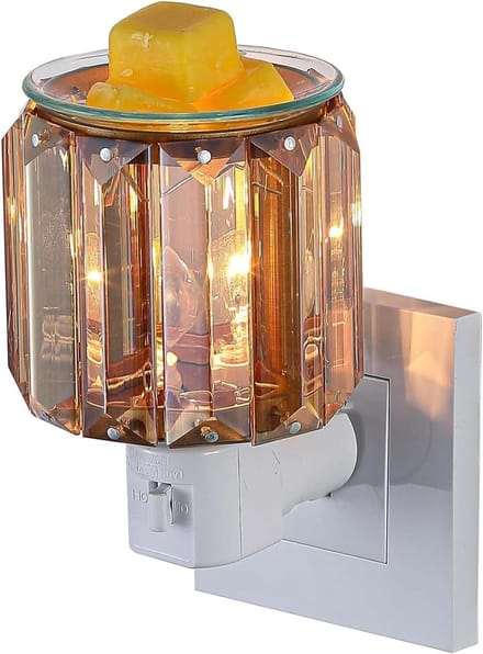Geurwarmer Plug-in - Wax Smelter - Huis Parfumeren - Veilig Vlamloos - Compact Ontwerp - Goud