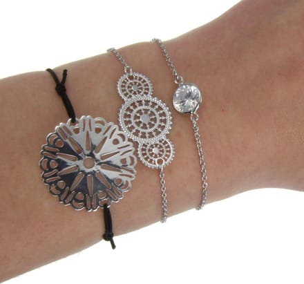 Behave Setje van armbandjes steen