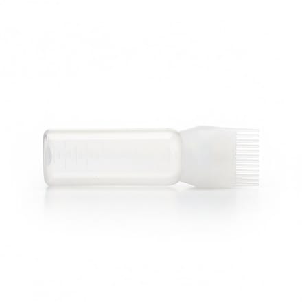 Haar olie fles - Haarverf Applicator met kam Haarfles - Transparant - Doseerfles 177ml