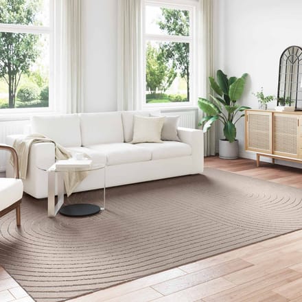 vidaXL - Binnen- - en - buitenkleed - PALMERAS - Beige - 280 - x - 200 - cm - Polyester