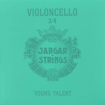 Jargar JCE-SET-34 cello string set 3/4, medium, flexi-metal