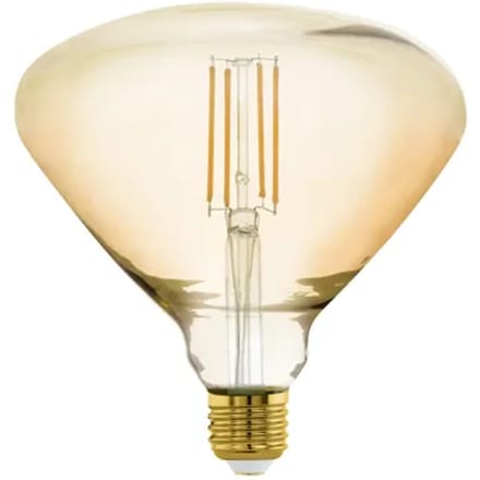 Eglo Ledfilamentlamp Br150 - Amber - D15cm - Warm Wit - E27 - 4w
