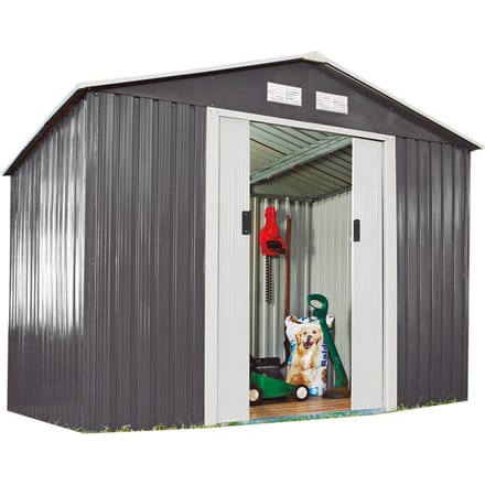 Intergard Metalen tuinhuis tuinberging Malta 278x194x211,5cm