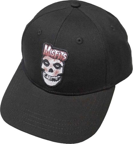 Misfits - Blood Drip Skull Snapback Pet - Zwart