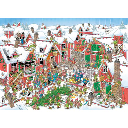 Jumbo Jan van Haasteren Het dorp van de Kerstman 1000 st Volwassenen puzzels
