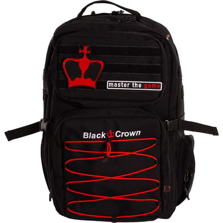 Zwarte Crown Spartan-rugzak