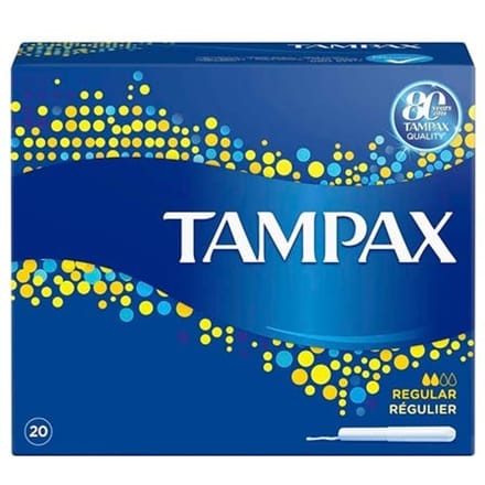 Tampax Tampons Regular - 20 stuks.