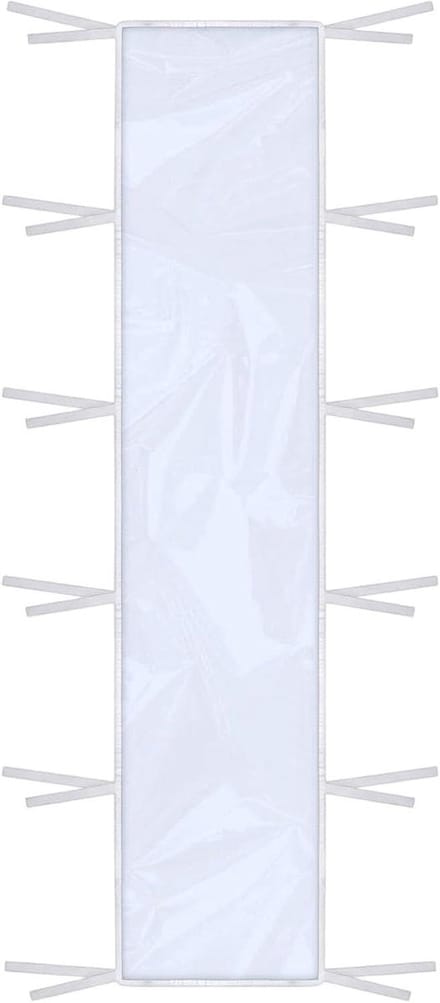 Dakgoot Set - Waterafvoer Accessoires - Buiten Beschermen - Efficiënte Regenafvoer - 230 x 45 cm - Transparant