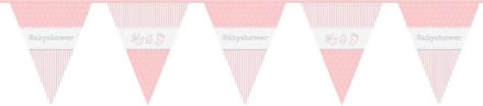Haza Original Vlaggenlijn Babyshower Meisje Roze 10 M