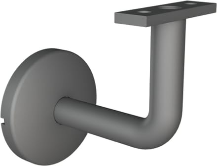 Kordo - Wandsteun voor leuning - Opalu - Grijs aluminium
