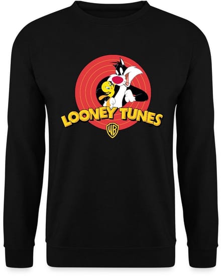 Looney Tunes Sylvester And Tweety Sweater Heren