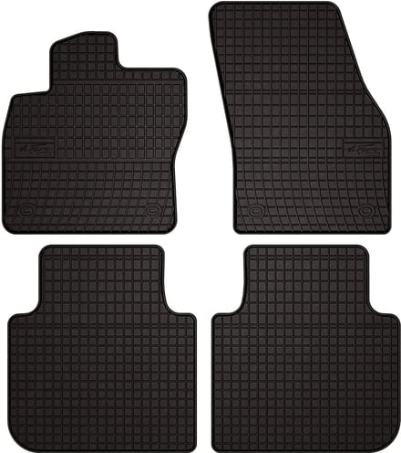Wielganizator SolidPRO Serie - Zwarte Rubberen Automatten - Seat Tarraco - Perfecte Pasvorm - Verstevigd