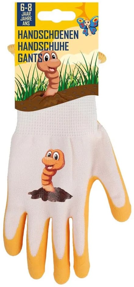 Talen Tools - Kinderwerkhandschoenen - Worm - 6-8 jaar