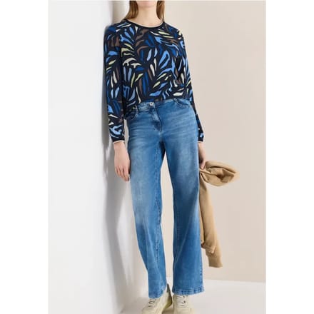 Gedessineerde blouse