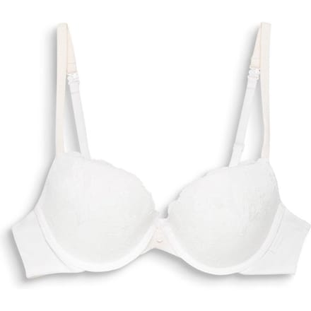 Esprit - maat 80B - beha gebroken wit