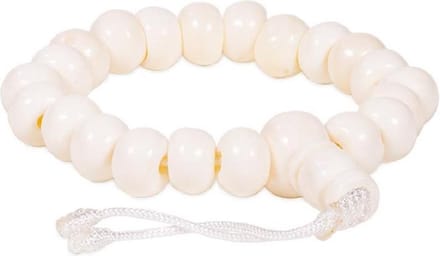 Mala Armband Been Naturel 21 Kralen (Verstelbaar)