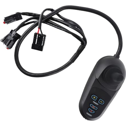 Elektrische Rolstoel Controller Vervangende Joystick Universele Accessoires Intelligente Geborstelde Motor 50A DC24V black