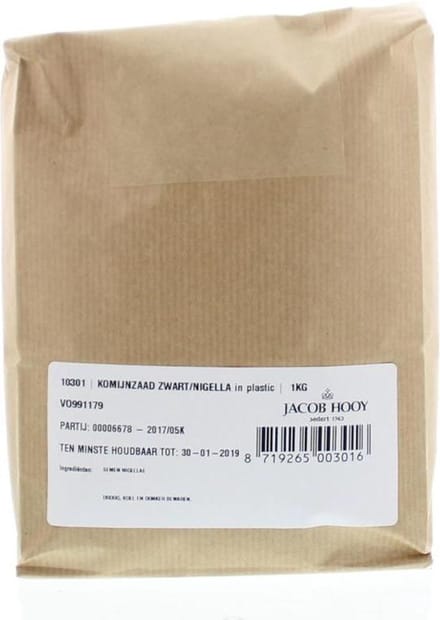 Jacob Hooy Komijnzaad Zwart 1000gr