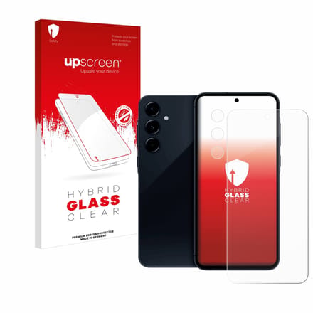 upscreen - Screenprotector voor Samsung Galaxy A35 5G (Voor+Camera) - Folie Beschermfolie Beschermglas transparant