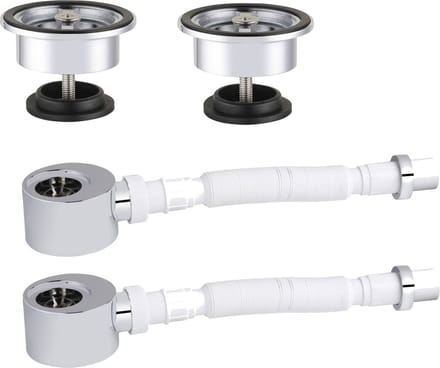 Ben MSN set van 2 meubelsifons plat 5/4 inch voor badmeubels met waskom