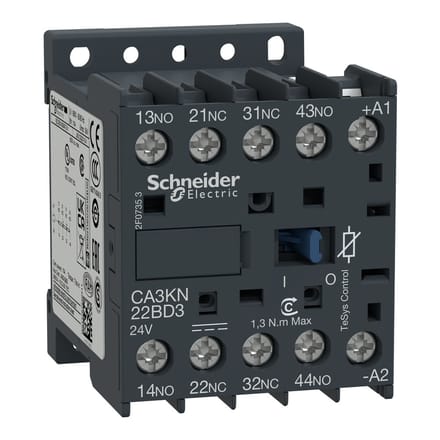 Schneider Electric CA3KN22BD3 Hulpbeveiliging 2x NC, 2x NO Met diode Piece 1 stuk(s)