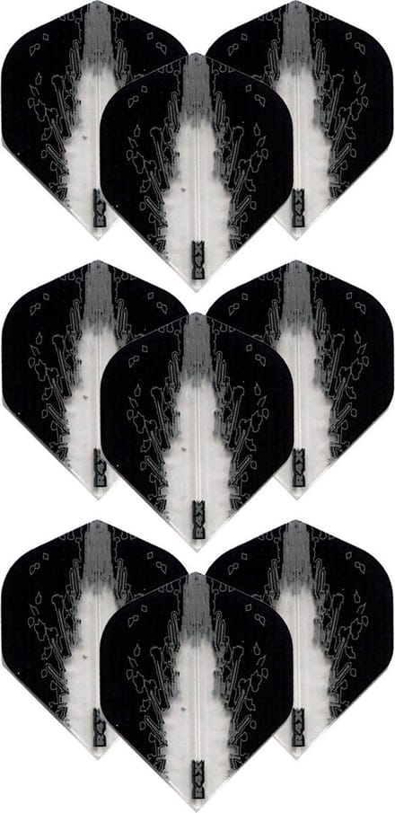 Darts Set - High Impact – 3 sets (9 stuks) – darts flights – Best Getest - Clear/Doorzichtig