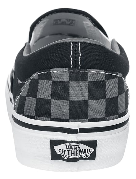 Vans Sneakers - Classic Slip-On Checkerboard - EU42 tot EU44 - voor Mannen - zwart-grijs