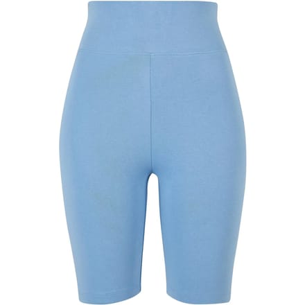 Urban Classics - High Waist Korte cycle broek - 4XL - Blauw