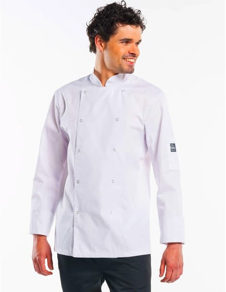 Chaud Devant Chef Jacket Hilton Poco White