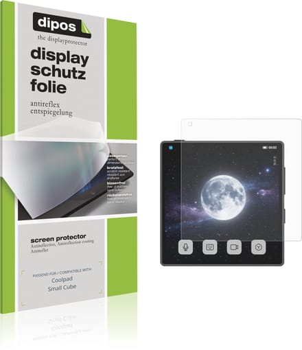 dipos – 4x Matte Beschermfolie geschikt voor Coolpad Small Cube | Krasbestendige & antireflecterende Screenprotector Ultra-Thin