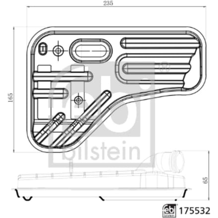 Oliefilter, automaat FEBI BILSTEIN 175532