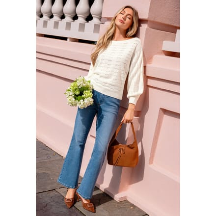 Slow Burn Beige Sweater