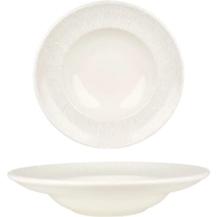 Bonna Pastabord - Radix - Porselein - 24 cm (400cc) - set van 2