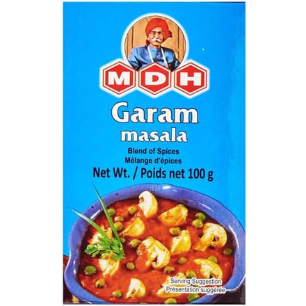 Garam Masala: universeel kruidenmengsel (100 gr), Garam Masala, MDH blue