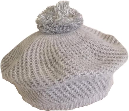 Modieuze Franse Dames Baret / Muts | Alpinopet - Grijs