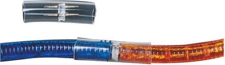 HQ-Power Inline connector voor lichtslangen, 5 stuks, wit